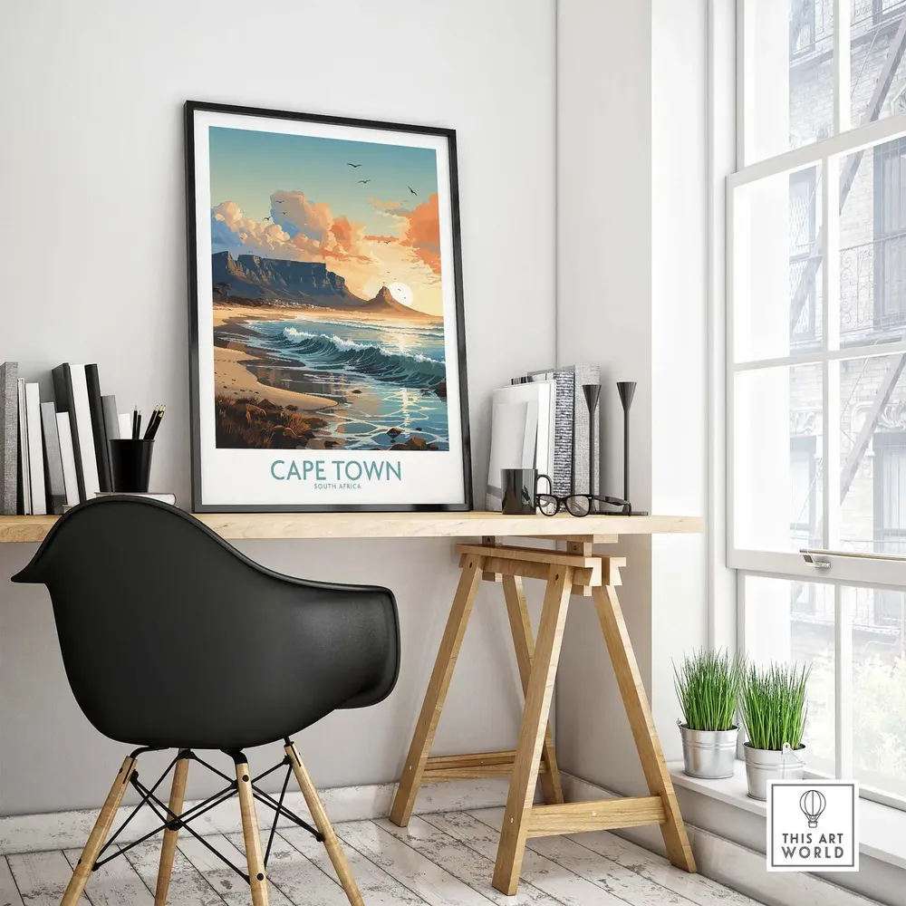 Table Mountain Print, Cape Town South Africa - Image 4