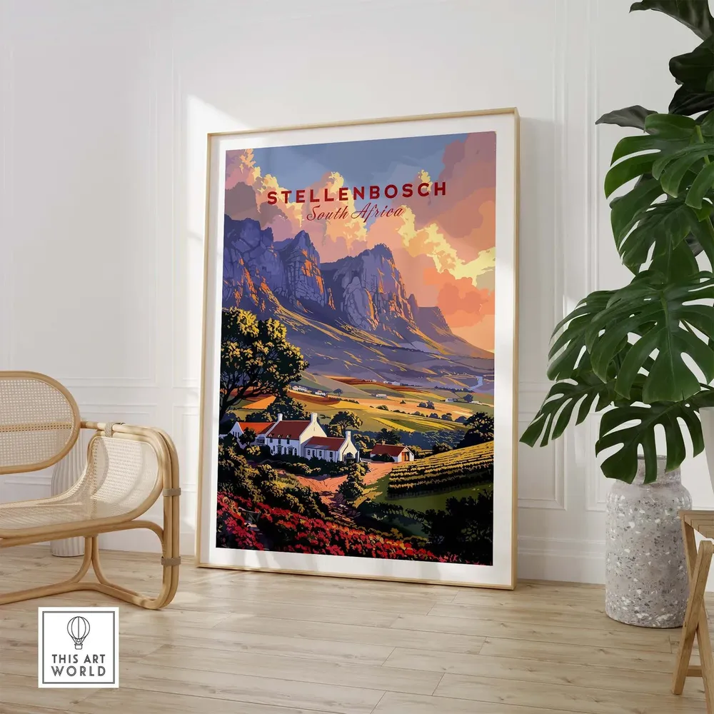 Stellenbosch Wall Art Print - Image 3