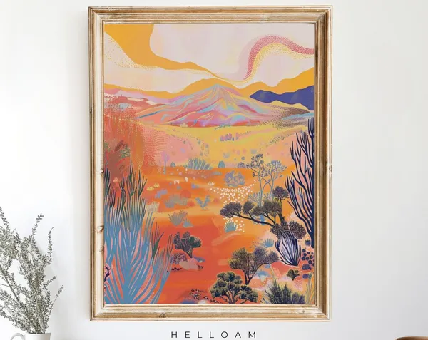 Japanese Japandi Abstract Poster, Gallery Wall Art