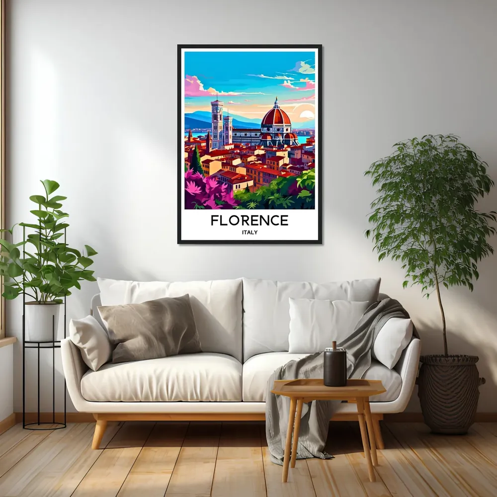 Florence Travel Poster Art Print - Image 3