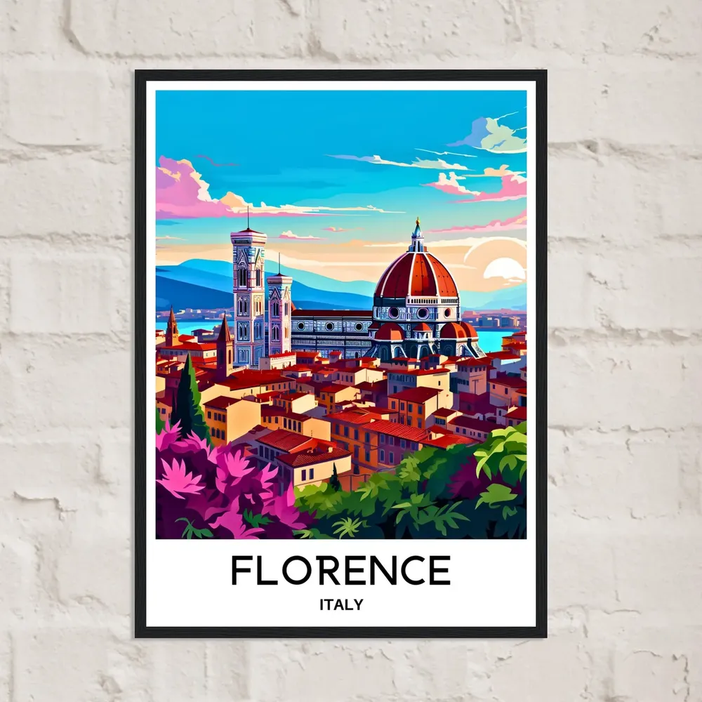 Florence Travel Poster Art Print - Image 2