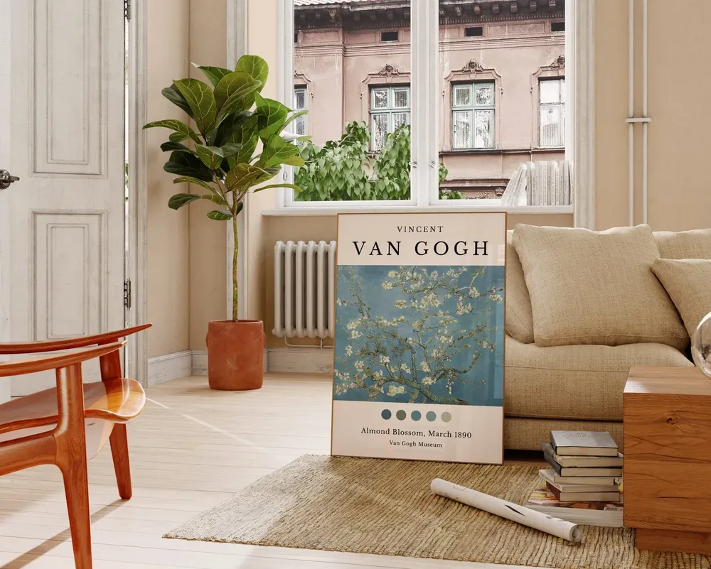 Van Gogh Almond Blossom 1890 Art Print - Image 2