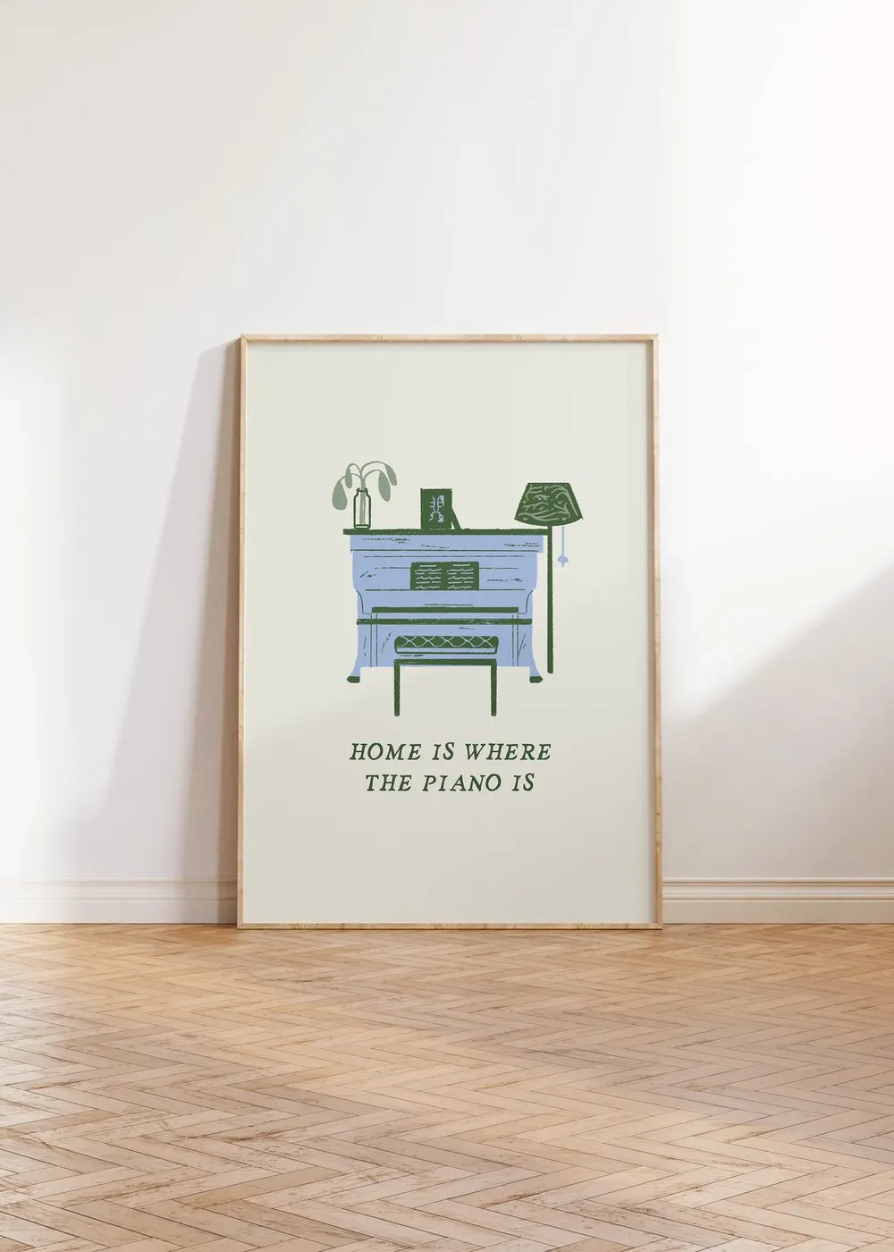 Home Is Where The Piano Is Art Print - Image 3