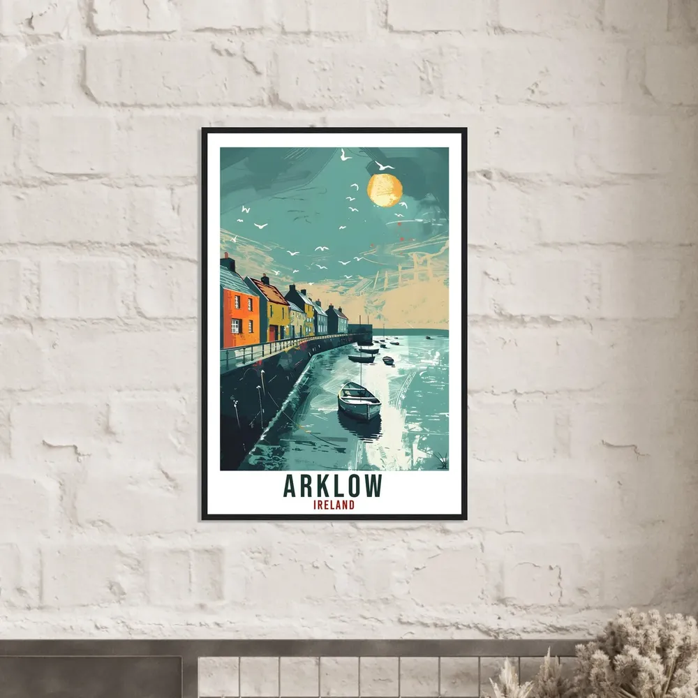 Arklow Travel Poster, Ireland Wall Art - Image 3