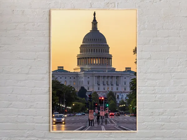 Washington DC Photo Poster, Washington Decor