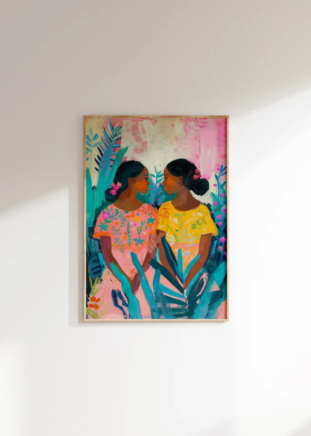 Caribbean Girls, Jamaica Tropical Wall Art Print - Image 4