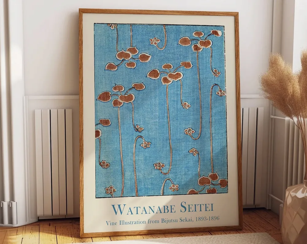 Watanabe Seitei Traditional Japanese Wall Art Print