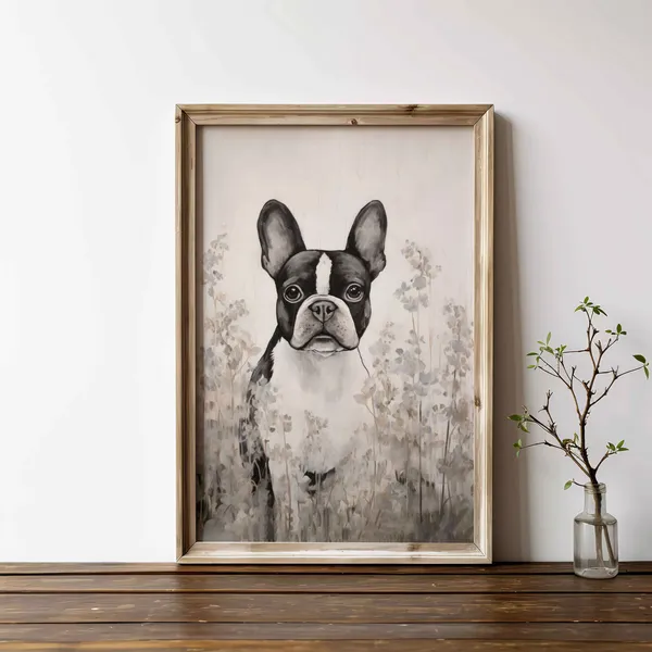 French Bulldog Wall Art, Dog Lover Art Print
