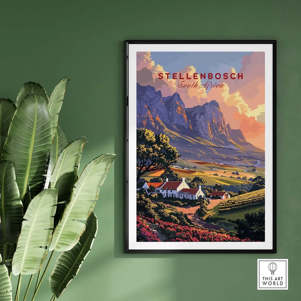 Stellenbosch Wall Art Print - Image 2