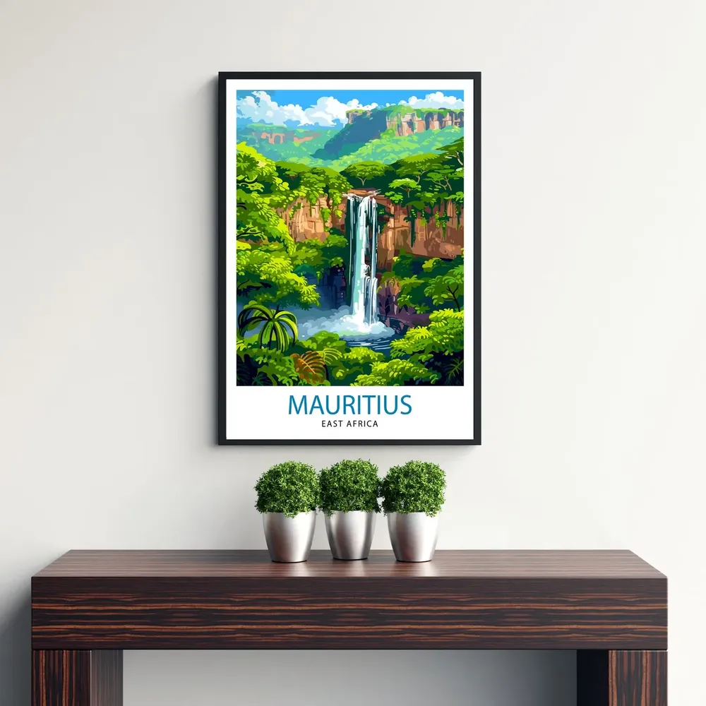 Mauritius Travel Wall Art Print - Image 3