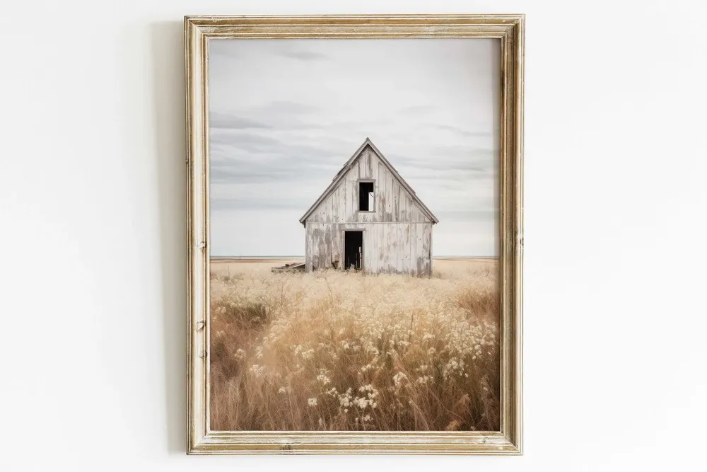 Old House Rustic Farmhouse Art Print