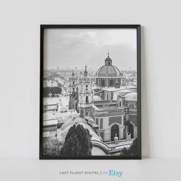 Mexico City Basilica Of Our Lady Of Guadalupe Art Print