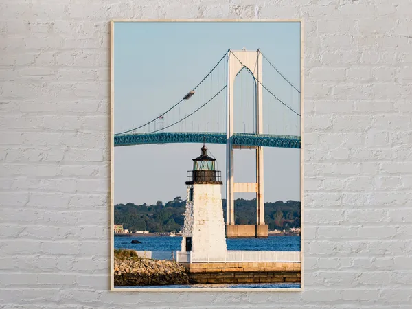 Newport, Rhode Island Travel Poster Art Print