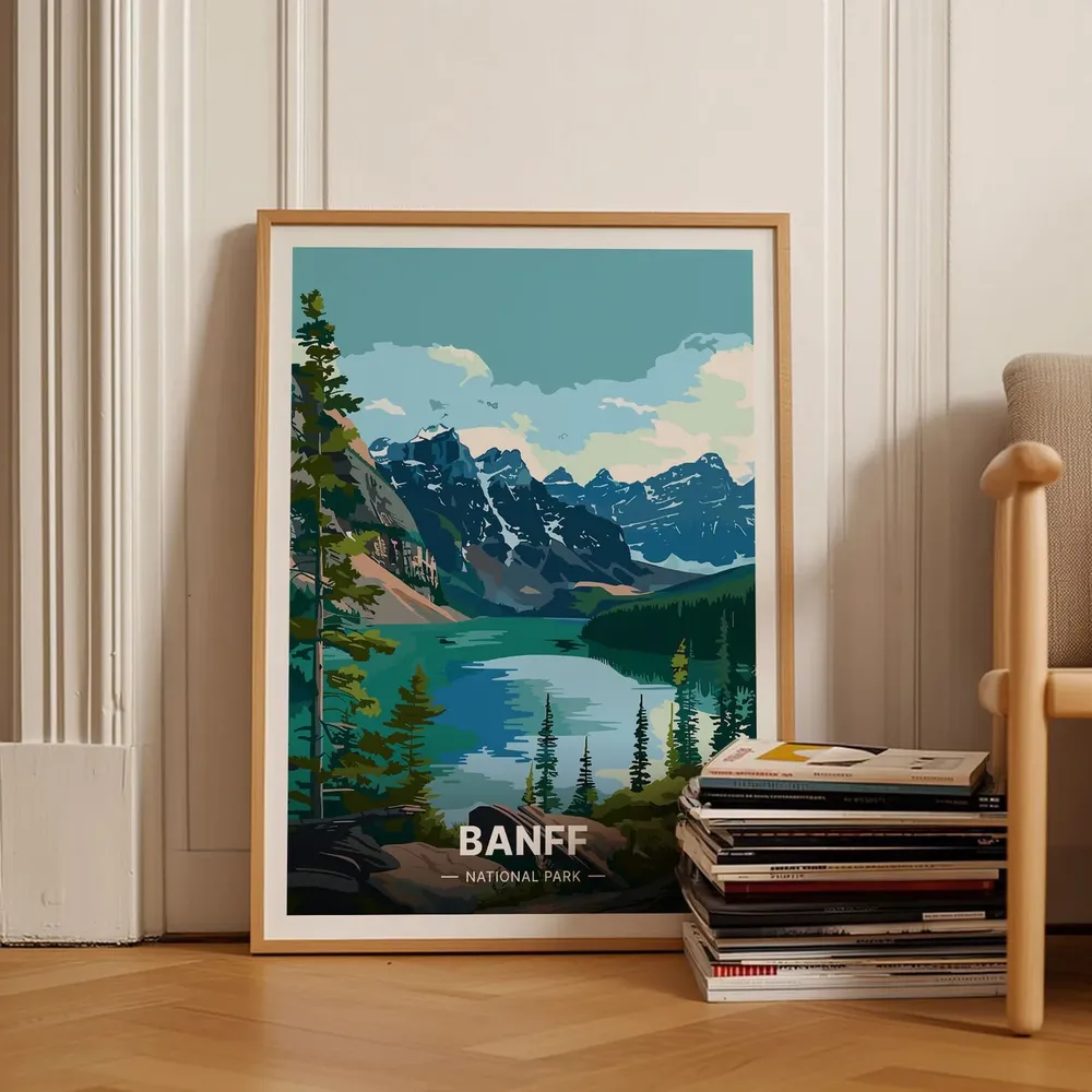 Banff National Park Alberta Canada Poster