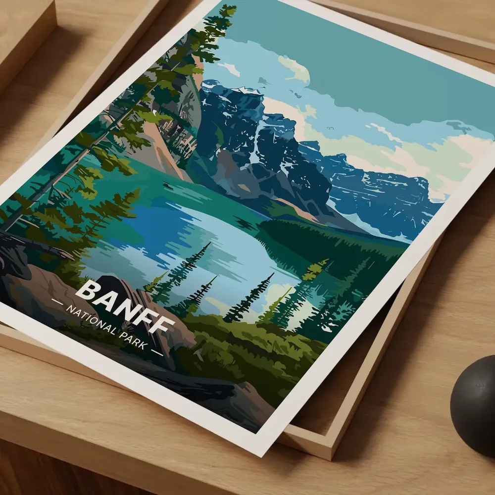 Banff National Park Alberta Canada Poster - Image 4