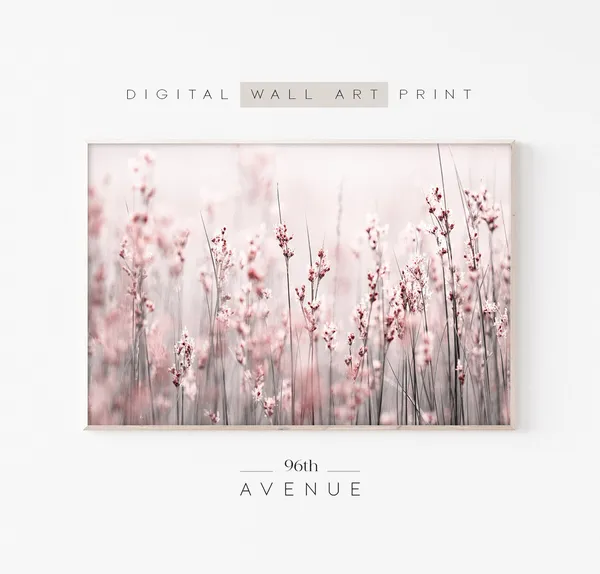 Wildflowers Floral Photo Spring Flowers Art Print