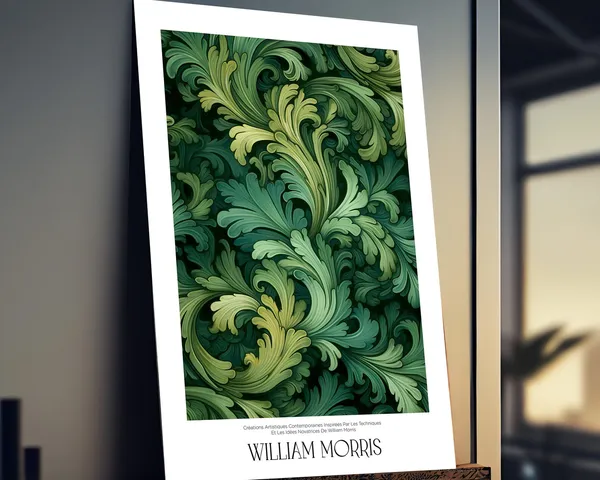 William Morris - Vintage Travel Poster