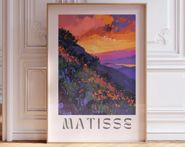 Henri Matisse Livingroom Wall Art Print