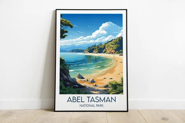 Abel Tasman National Park Birthday Gift Poster