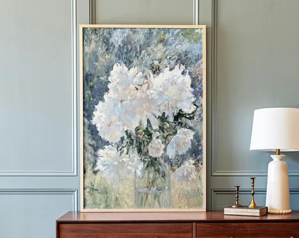 Vintage Botanical Still Life Flower Art Print