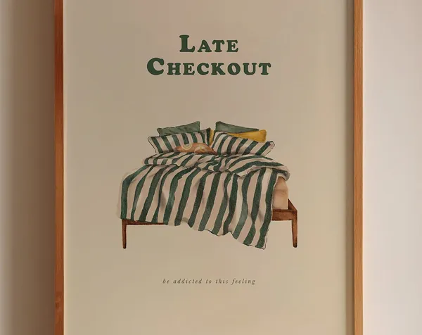 Holiday Prints Travel Memories Poster, California Hotel