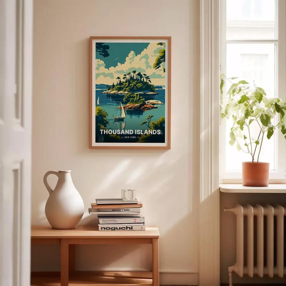 Thousand Islands New York Travel Poster - Image 3