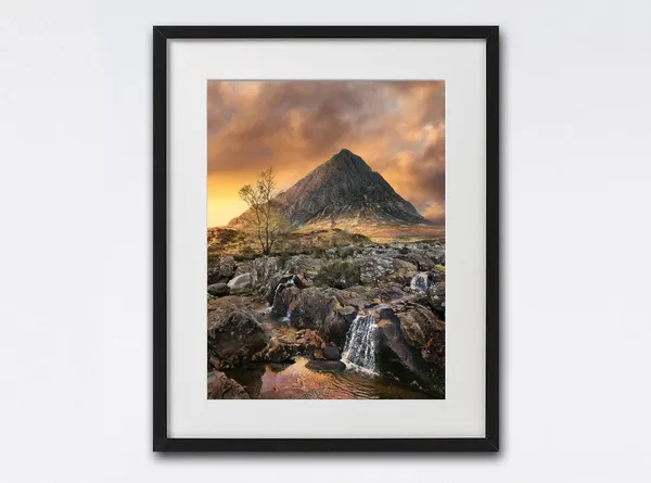 Buachaille Etive Mor Art Print, Glencoe Scotland