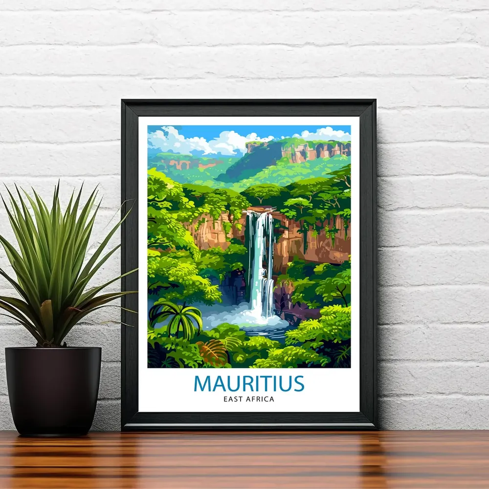Mauritius Travel Wall Art Print - Image 2