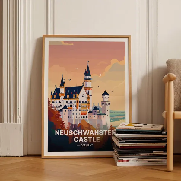 Neuschwanstein Castle Gift For Travelers Poster