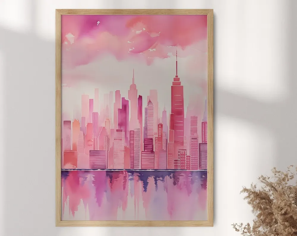 New York Manhattan Travel Print Poster - Image 2