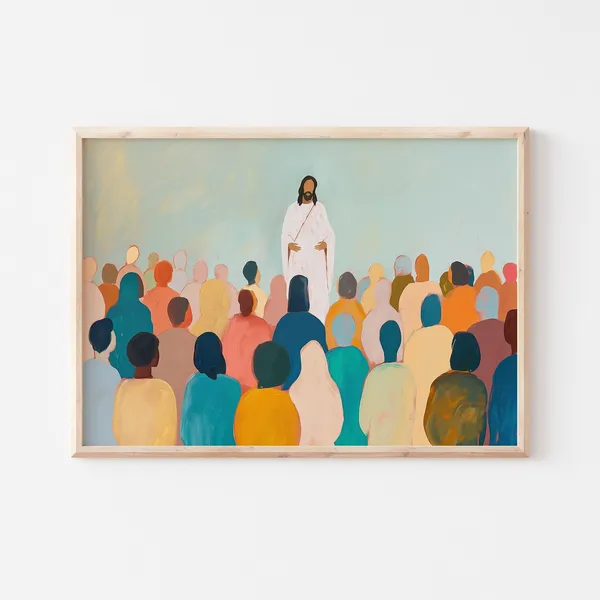 Jesus Teaching His Disciples, Modern Christian Art