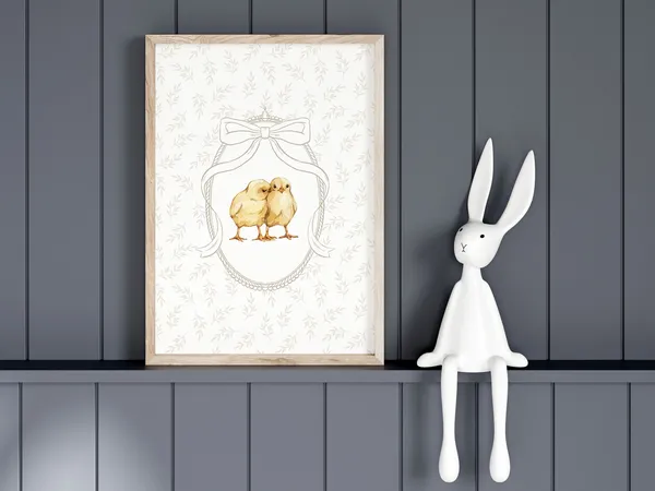 Duckling Nursery Print Set, Cute Nursery Decor