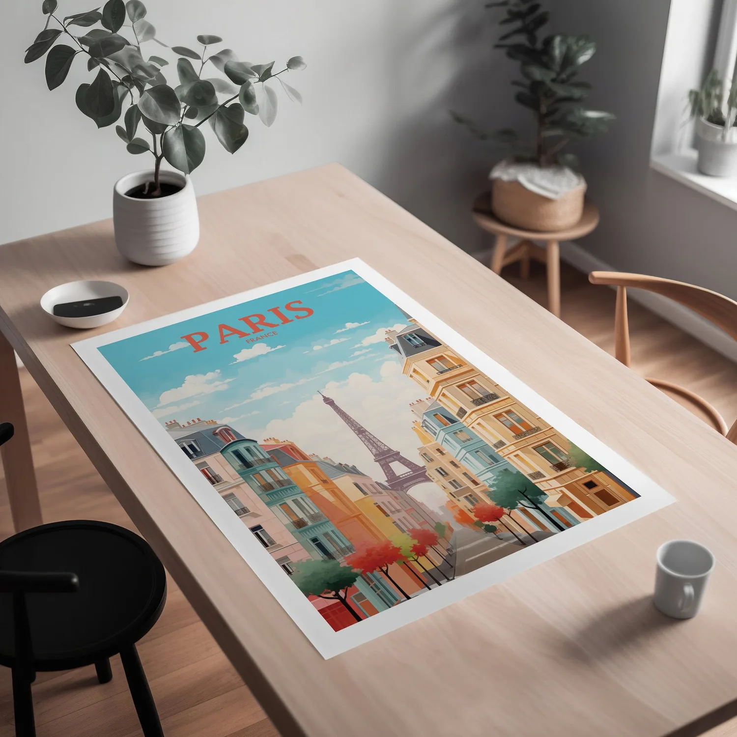 Paris France Gift For Her Travel Poster - Image 2