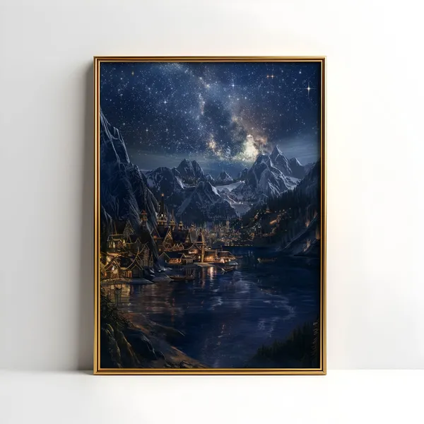 Velaris City Of Starlight, Night Court Art Print
