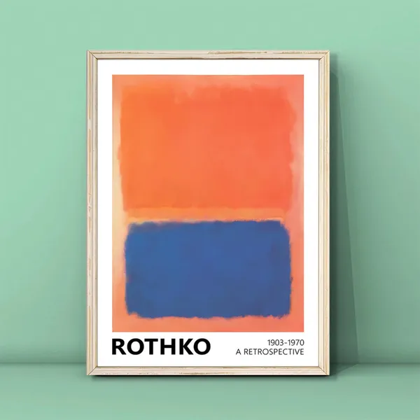 Mark Rothko - Blue and Orange Art Print