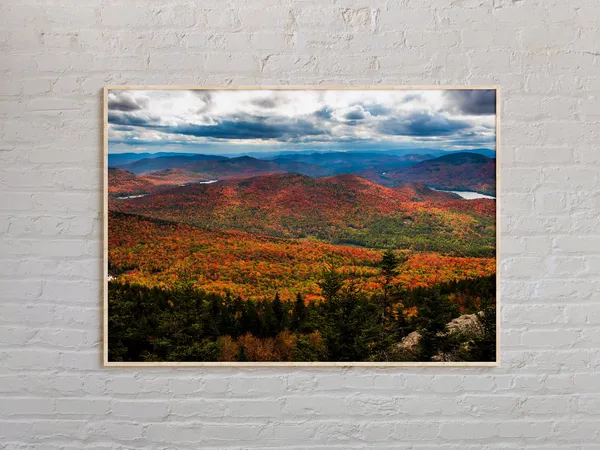 Adirondack Mountains Travel Poster, New York