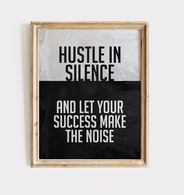 Gym Decor Motivational Work Art Poster