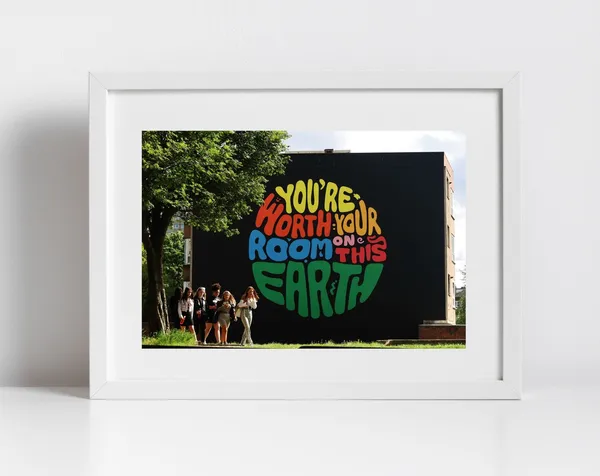 Leith Edinburgh Travel Poster, The Proclaimers