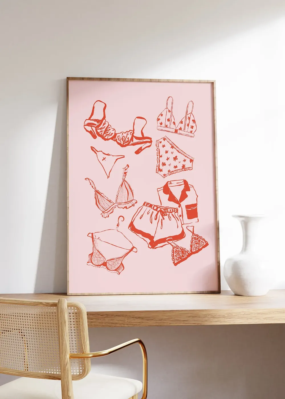 Coquette Laundry Room Decor Art Print - Image 2
