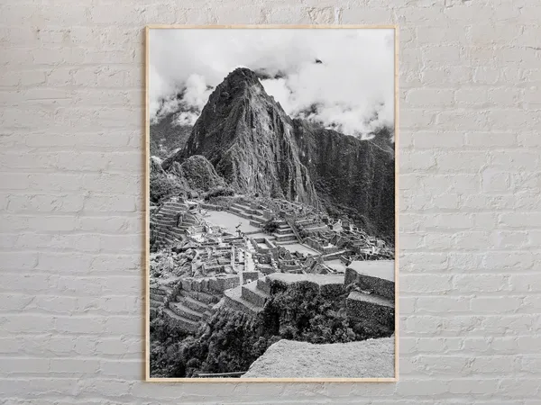 Machu Picchu Peru Photo Poster Print