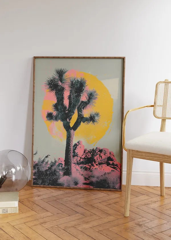 Joshua Tree National Park Art Print, Southwest Decor