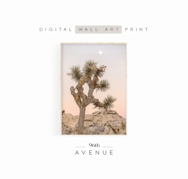 Joshua Tree California Southwest Desert Art Print