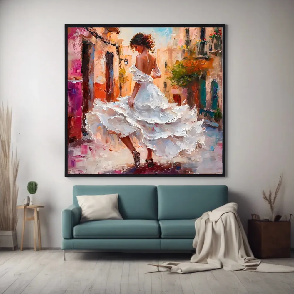 Flamenco Dancer Spanish Poster Print - Image 4