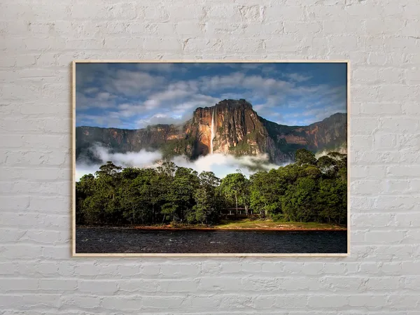 Venezuela Real Photo Art Print, Travel Poster