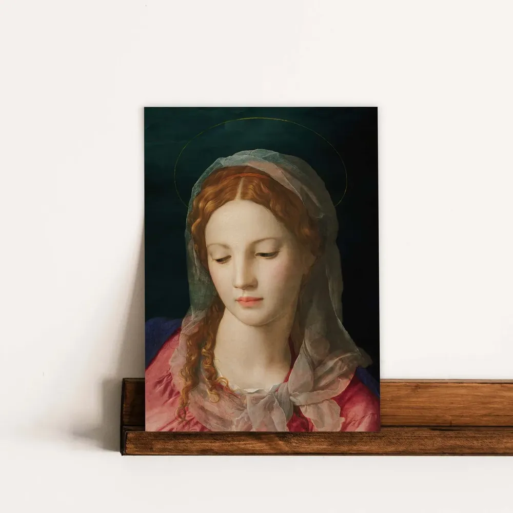 Virgin Mary Renaissance Art Print, Eclectic Wall Art - Image 2