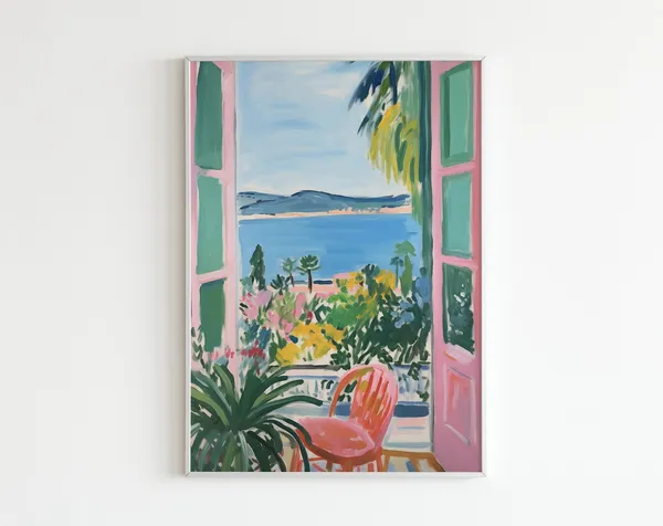 Henri Matisse Open Window Fauvism Art Print