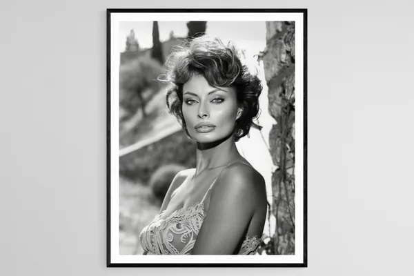 Sophia Loren, Timeless Hollywood Glamour Art Print