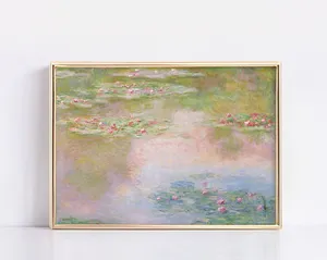 Water Lilies by Claude Monet Poster Print