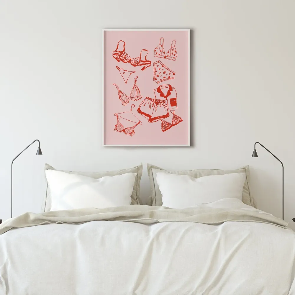 Coquette Laundry Room Decor Art Print - Image 3