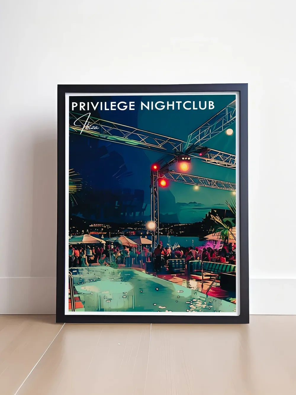 Privilege Night Club Stage Art Print - Image 4